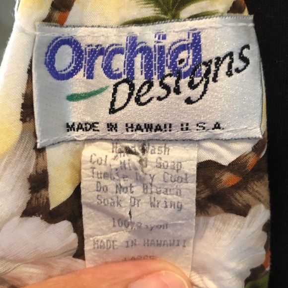 1990s Hawaiian Dress, Surfer Novelty Graphic Kitschy Print, SZ 10, Medium - Picture 7 of 8